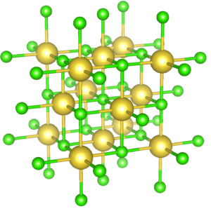 Estructura del cloruro sódico